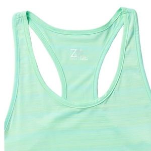 Z by Zella Green Workout Tank Top Sz. 10 NWT